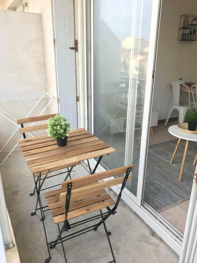 Superbe ! Appart T3 - Vue mer - Garage Palavas-les-Flots Exterior foto